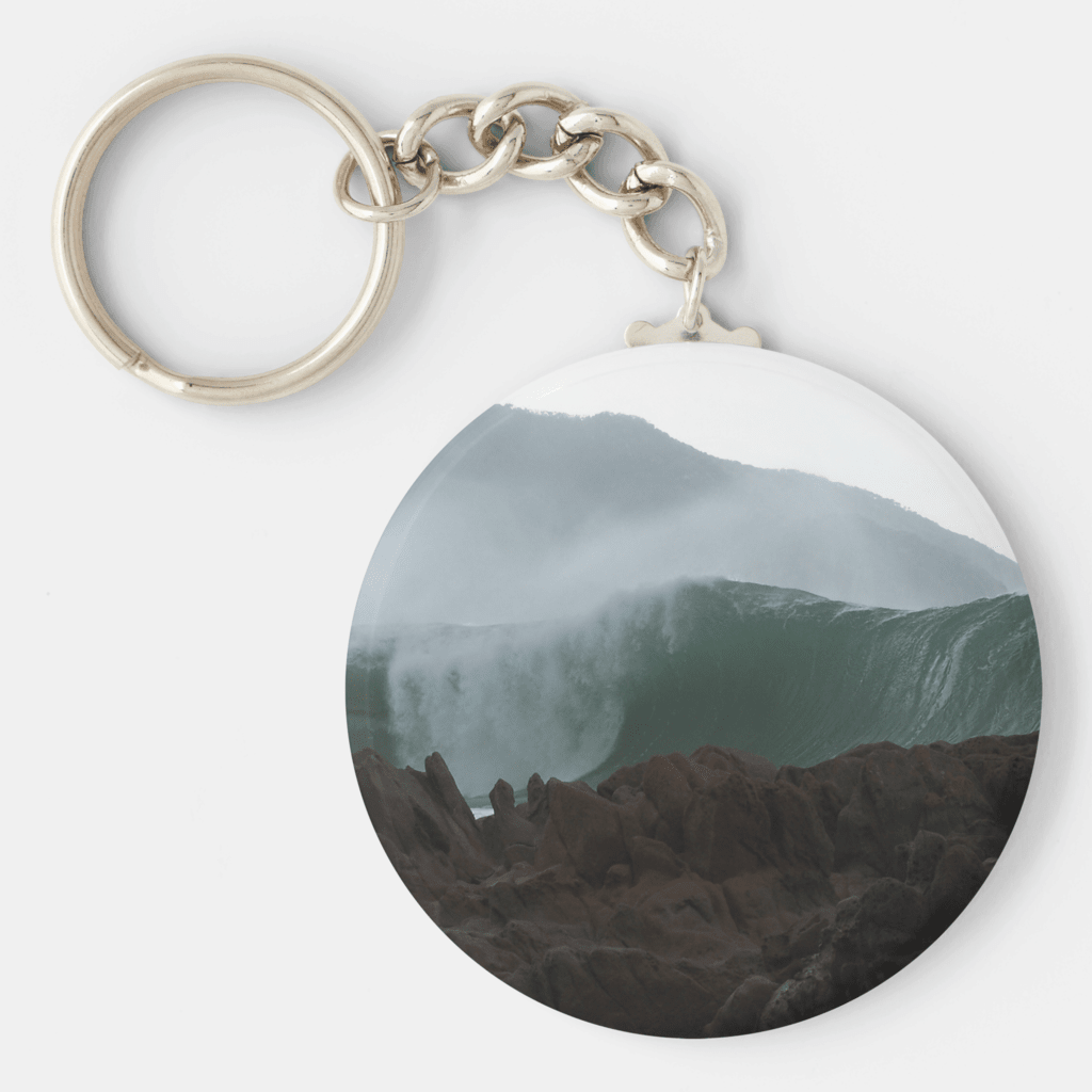 Beautiful Wave Keychain