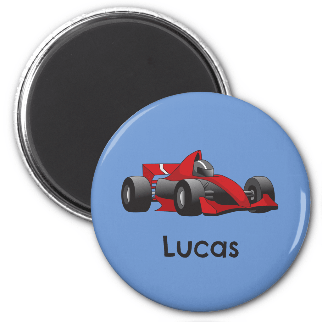 race car magnet